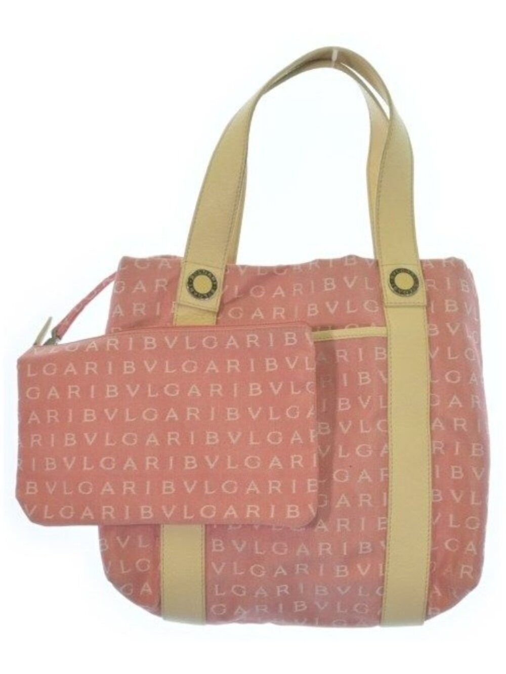Bvlgari Logomania Tote Bag Pink